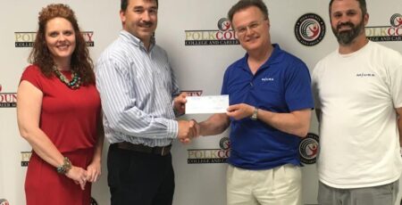 Miura Presents Welding College & Career Academy Funds
