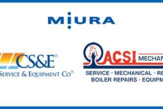Miura Expands Representative Network with Two New Partners: Combustion Service & Equipment Co. and ACSI Mechanical Group