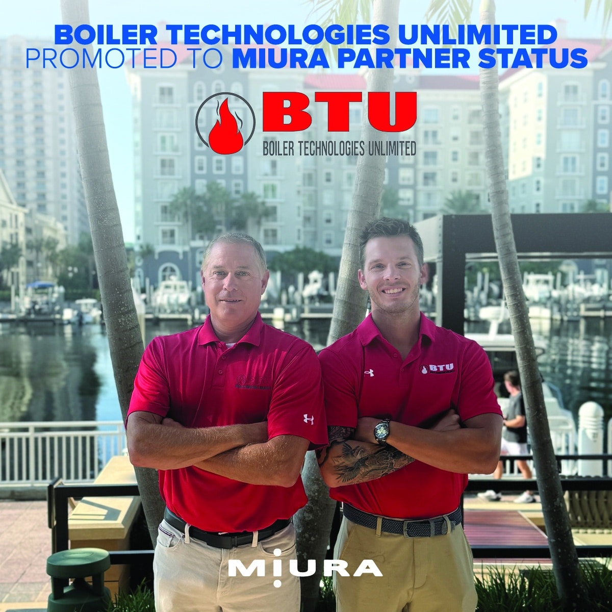 Miura America Promotes Boiler Technologies Unlimited to Partner Status